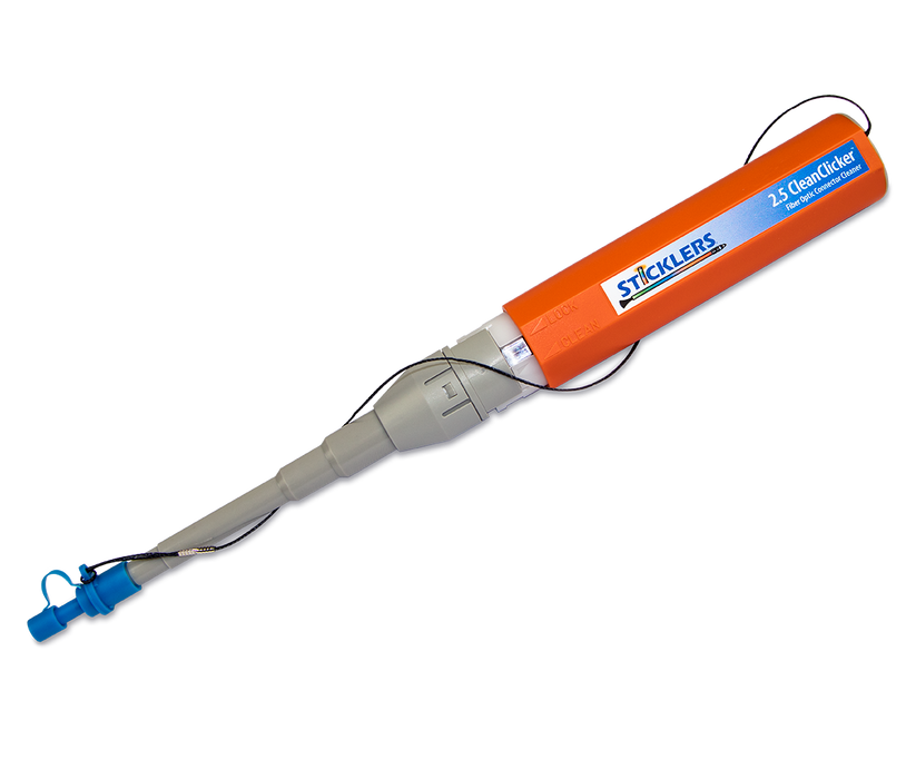 Clean Clickers Sticklers™ CleanClicker™ 750 2.5mm Fiber Optic Connector Cleaner